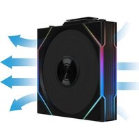 Вентилятор для корпуса Lian Li Uni Fan TL 120 Wireless Reverse 12RTL1W1B G99.12RTL1W1B.R0 - Превью изображения №3 — Интернет-магазин Time-Shop