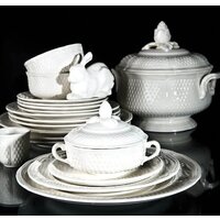 Набор десертных тарелок Gien Pont Aux Choux Blanc 1151B4A534 - Превью изображения №3 — Интернет-магазин Time-Shop