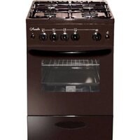 Лысьва ЭГ 401 МС-2у (стеклянная крышка, коричневый)