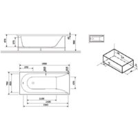 Ванна AM.PM Spirit W72A-170-075W-A2 - Превью изображения №4 — Интернет-магазин Time-Shop