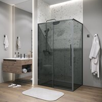 Душевой уголок Grossman Galaxy 100x90x195 120.K33.01.1090.42.10 (графит сатин/стекло тонированное) - Превью изображения №6 — Интернет-магазин Time-Shop