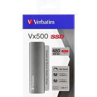Внешний накопитель Verbatim Vx500 480GB 47443 - Превью изображения №4 — Интернет-магазин Time-Shop