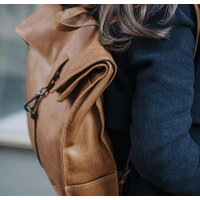 Городской рюкзак Klondike 1896 Digger Mara KD1070-04 (коньяк) - Превью изображения №10 — Интернет-магазин Time-Shop