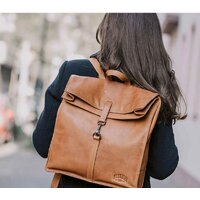 Городской рюкзак Klondike 1896 Digger Mara KD1070-04 (коньяк) - Превью изображения №9 — Интернет-магазин Time-Shop