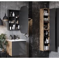  Акватон Шкаф с зеркалом Сохо 60 R 1A258302AJA0R - Превью изображения №4 — Интернет-магазин Time-Shop