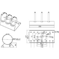 Крепление для камер видеонаблюдения Hikvision DS-1275ZJ - Превью изображения №2 — Интернет-магазин Time-Shop