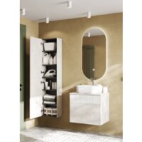  Акватон Шкаф-полупенал Марбл Слэйт 1A276403MH8A0 - Превью изображения №13 — Интернет-магазин Time-Shop