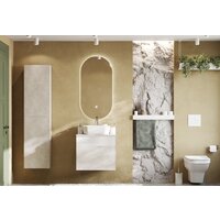  Акватон Шкаф-полупенал Марбл Слэйт 1A276403MH8A0 - Превью изображения №4 — Интернет-магазин Time-Shop