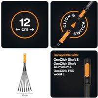 Грабли веерные Fiskars 1080682 - Превью изображения №5 — Интернет-магазин Time-Shop