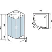 Душевая кабина WeltWasser WW500 Halle 902 - Превью изображения №16 — Интернет-магазин Time-Shop