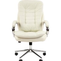 Офисное кресло CHAIRMAN 795 N (кожа, белый) - Превью изображения №6 — Интернет-магазин Time-Shop