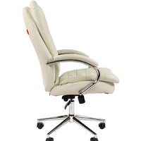 Офисное кресло CHAIRMAN 795 N (кожа, белый) - Превью изображения №7 — Интернет-магазин Time-Shop