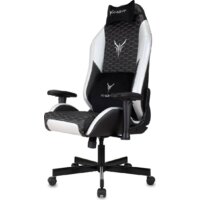 Игровое (геймерское) кресло Knight Neon (черный/серебристый) - Превью изображения №3 — Интернет-магазин Time-Shop