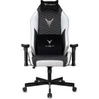 Игровое (геймерское) кресло Knight Neon (черный/серебристый) - Превью изображения №2 — Интернет-магазин Time-Shop