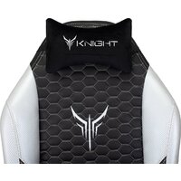 Игровое (геймерское) кресло Knight Neon (черный/серебристый) - Превью изображения №11 — Интернет-магазин Time-Shop