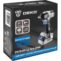 Гайковерт Deko ZKIS20-Li 084-1046 (с 1-им АКБ) - Превью изображения №7 — Интернет-магазин Time-Shop