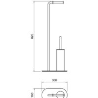 Набор для туалета Aquatek Оберон AQ4231CR - Превью изображения №2 — Интернет-магазин Time-Shop