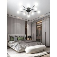 Припотолочная люстра Aitin Pro L73058/10C (черный/хром) - Превью изображения №4 — Интернет-магазин Time-Shop