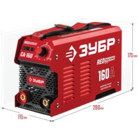 Сварочный инвертор Зубр СА-160 - Превью изображения №2 — Интернет-магазин Time-Shop