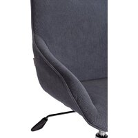 Офисное кресло TetChair Dublin хром/вельвет (графит) - Превью изображения №14 — Интернет-магазин Time-Shop