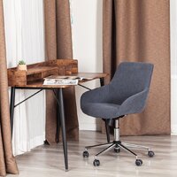 Офисное кресло TetChair Dublin хром/вельвет (графит) - Превью изображения №18 — Интернет-магазин Time-Shop