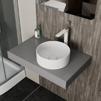 Умывальник D&K Matrix DT1391508 (белый матовый) - Превью изображения №2 — Интернет-магазин Time-Shop