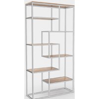 Hype Mebel Зиг-Заг-2 120x200 (белый/дуб галифакс натуральный)