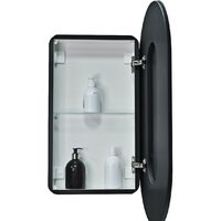  Континент Шкаф с зеркалом Elmage Black Led 45x80 - Превью изображения №18 — Интернет-магазин Time-Shop