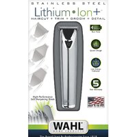 Триммер для бороды и усов Wahl Trimmer Stainless Steel Li-Ion [9818-116] - Превью изображения №5 — Интернет-магазин Time-Shop