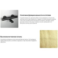 Смеситель Deante Br Gold BCH R4BT - Превью изображения №2 — Интернет-магазин Time-Shop