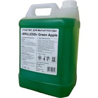 Средство для мытья посуды Brilless Green Apple 5 л - Превью изображения №2 — Интернет-магазин Time-Shop