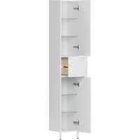  Belux Шкаф-пенал Минск П 30-01 (1, белый глянцевый) - Превью изображения №2 — Интернет-магазин Time-Shop