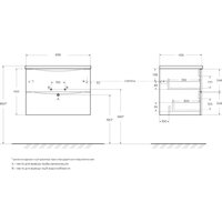  BelBagno Тумба под умывальник MARINO-CER-N-700-2C-SO-RR-P - Превью изображения №2 — Интернет-магазин Time-Shop