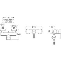 Смеситель Roca Naia Black A5A2196Cn0 - Превью изображения №2 — Интернет-магазин Time-Shop
