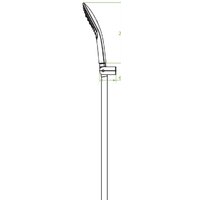 Душевой гарнитур  Laveo Zorita NLZ 70AD - Превью изображения №3 — Интернет-магазин Time-Shop