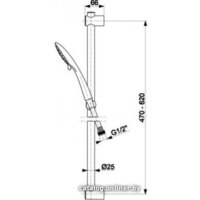 Душевой гарнитур  Armatura 841-365-00 - Превью изображения №2 — Интернет-магазин Time-Shop