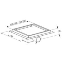 Трап/канал Mexen Flat 12 Black 1710012 - Превью изображения №6 — Интернет-магазин Time-Shop