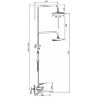 Душевая система  Splenka S40.24.06 - Превью изображения №3 — Интернет-магазин Time-Shop