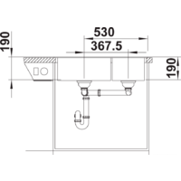 Кухонная мойка Blanco Legra 8 526226 (белый) - Превью изображения №4 — Интернет-магазин Time-Shop