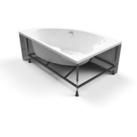 Ванна Cersanit Kaliope 153x100 L (с ножками и экраном) - Превью изображения №4 — Интернет-магазин Time-Shop