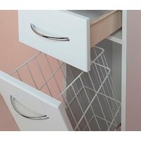  Onika Шкаф-пенал для ванной Модерн 32.17 L с корзиной (403211) - Превью изображения №2 — Интернет-магазин Time-Shop