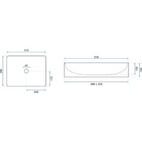 Умывальник Rea Inga (белый) - Превью изображения №6 — Интернет-магазин Time-Shop