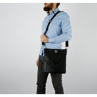 Мужская сумка Francesco Molinary 356-Q8171-7-BLK - Превью изображения №2 — Интернет-магазин Time-Shop