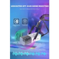 Проводной микрофон FIFINE AM8T (белый) - Превью изображения №8 — Интернет-магазин Time-Shop