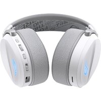 Наушники ASUS ROG Pelta Moonlight White - Превью изображения №2 — Интернет-магазин Time-Shop