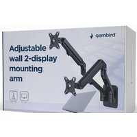 Кронштейн для монитора Gembird MA-WA2-01 - Превью изображения №3 — Интернет-магазин Time-Shop