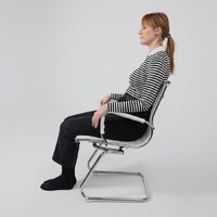 Офисный стул AksHome Dune (экокожа, белый) - Превью изображения №12 — Интернет-магазин Time-Shop