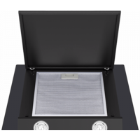 Кухонная вытяжка MAUNFELD Gloria 60 (черный/черное стекло) - Превью изображения №4 — Интернет-магазин Time-Shop