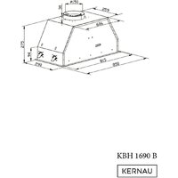 Кухонная вытяжка Kernau KBH 1690 B - Превью изображения №7 — Интернет-магазин Time-Shop