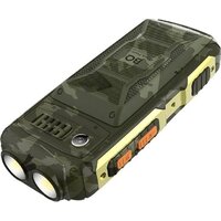 Кнопочный телефон BQ BQ-2410L Tank Power 4G (золотистый камуфляж) - Превью изображения №4 — Интернет-магазин Time-Shop